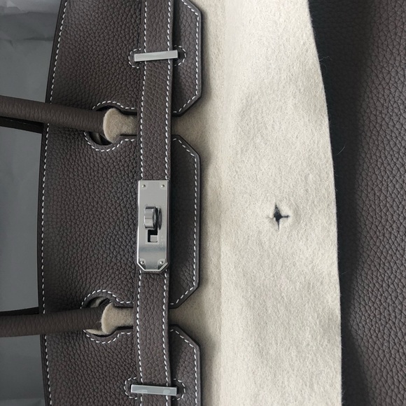 New in Box Hermes Birkin 30 Etoupe Grey - Picture 4 of 8